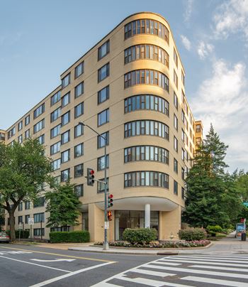 Streamline moderne architecture, a style that proliferated in the mid-20th century