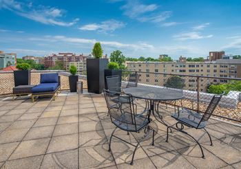 Rooftop deck