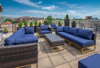 Rooftop deck