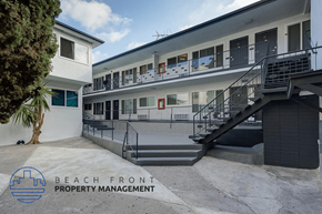 Los Angeles apartment for rent - the building in which the apartment is located