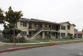 Anaheim apartment for rent - an office building with a fire hydrant in front of it