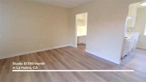 La Habra apartment for rent - A studio apartment in La Habra, CA is available for rent at $1795 per month.