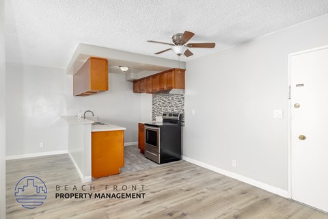 Floor plan for 1 bed, 1 bath