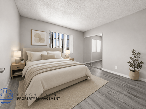 Floor plan for 2 beds, 1 bath, 775 sqft