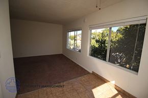 San Pedro apartment for rent - a room with a display of christmas lights