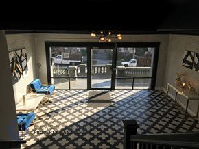 Los Angeles apartment for rent - a view of the patio from the living room of a house