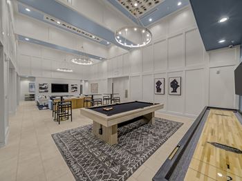Resident lounge with wifi, hdtvs, billiards and more