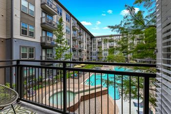 Personal patios and balconies