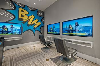 Game room and poker room