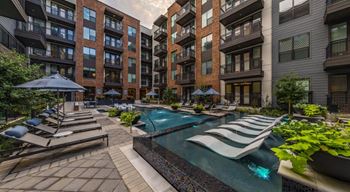 Resort-style pool