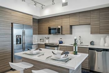 White quartz countertops