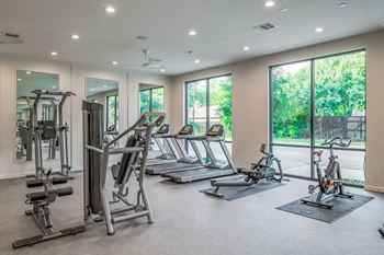 State-of-the-art fitness center
