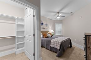Knightdale apartment for rent - Active Adult bedroom with walk in closet