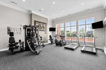 Fully-equipped fitness center