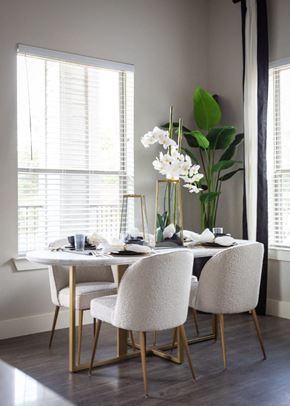 The Woodlands apartment for rent - dining room table view
