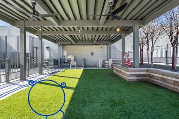 Bark park with dog run