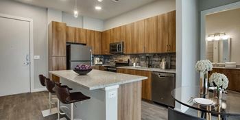 Slate steel kitchen appliances