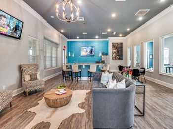Relaxing clubhouse with gourmet kitchen