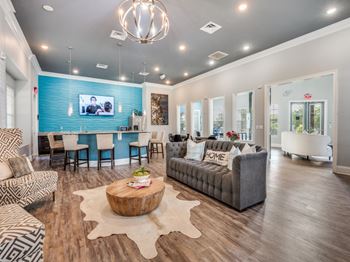 Relaxing clubhouse with gourmet kitchen
