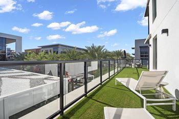 Balconies & patios in select apartment homes*
