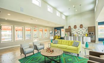 Modern clubhouse