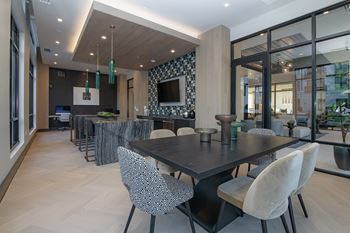 Stylish resident lounge