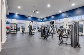 Dallas apartment for rent - the gym at the apartments