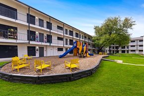 Dallas apartment for rent - this is a photo of the playground in the leasing office at preston hollow apartments in d