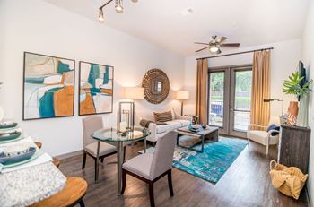 Expansive 10-foot ceilings
