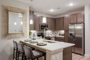 Cypress apartment for rent - kitchen island with sink