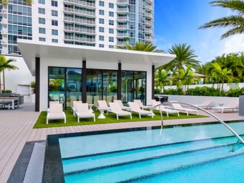 Poolside resident clubhouse