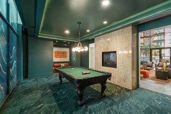Billiards room