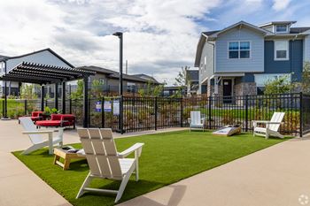 Outdoor game lawn