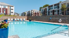 Mooresville apartment for rent - our apartments have a large swimming pool with lounge chairs