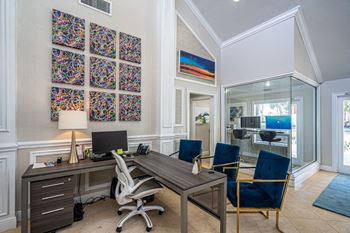 Resident clubhouse with wi-fi in common areas