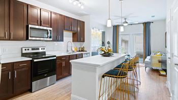 Premium stainless steel appliances