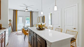 Elegant quartz countertops