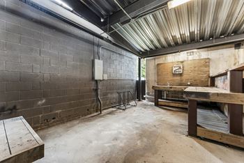 Wood work garage