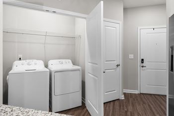 Washer dryer included
