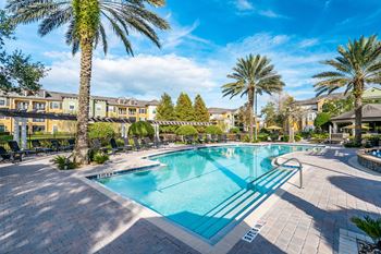 Resort style pool w/ lap lane