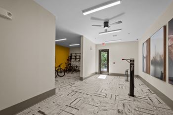 Bike storage & repair station