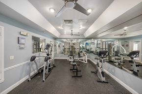 Port Saint Lucie apartment for rent - the gym at the whispering winds apartments in pearland, tx