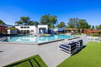 Resort-style pool