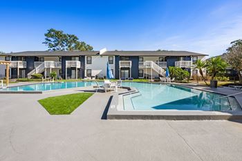 Resort-style pool