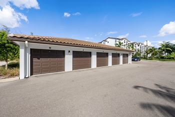 Garages and storage units available on site