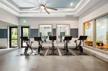 Peloton bikes