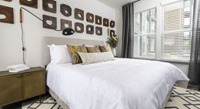 Nashville apartment for rent - Model Unit Living Bedroom