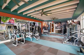 State-of-the-art fitness center