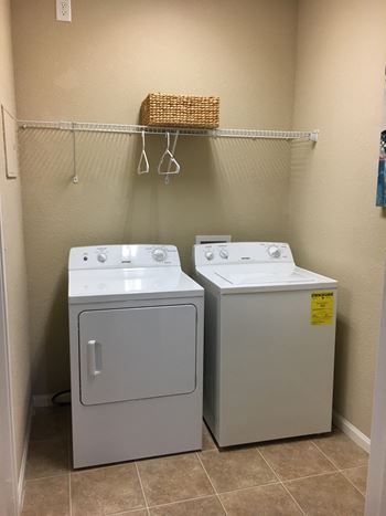 Washer & dryer connections