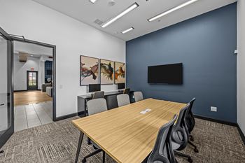 Upgraded conference room
